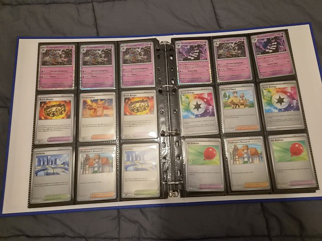 Grote pokémon collectie met veel glimmende, rares, vintage kaarten en 4 verzamelmappen - afbeelding 15 van  70