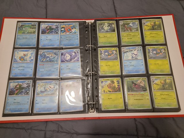 Grote pokémon collectie met veel glimmende, rares, vintage kaarten en 4 verzamelmappen - afbeelding 27 van  70