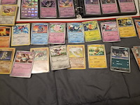 Grote pokémon collectie met veel glimmende, rares, vintage kaarten en 4 verzamelmappen - afbeelding 23 van  70