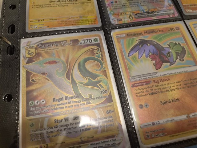 Grote pokémon collectie met veel glimmende, rares, vintage kaarten en 4 verzamelmappen - afbeelding 39 van  70