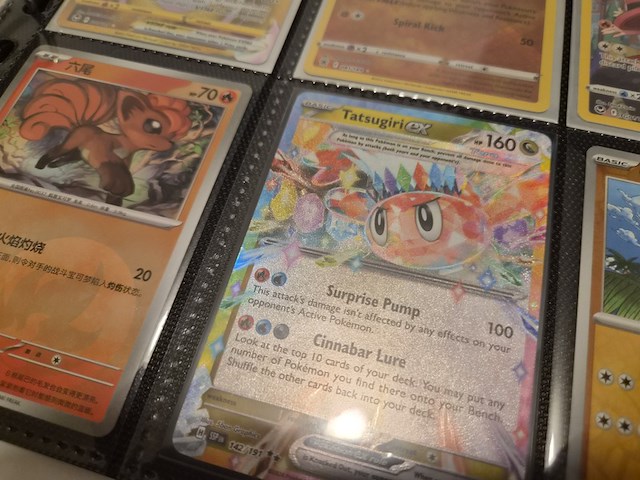 Grote pokémon collectie met veel glimmende, rares, vintage kaarten en 4 verzamelmappen - afbeelding 40 van  70