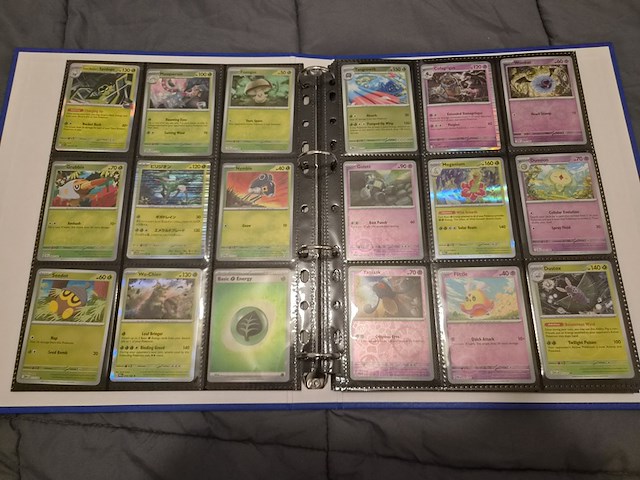 Grote pokémon collectie met veel glimmende, rares, vintage kaarten en 4 verzamelmappen - afbeelding 42 van  70