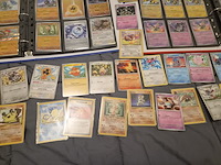 Grote pokémon collectie met veel glimmende, rares, vintage kaarten en 4 verzamelmappen - afbeelding 34 van  70