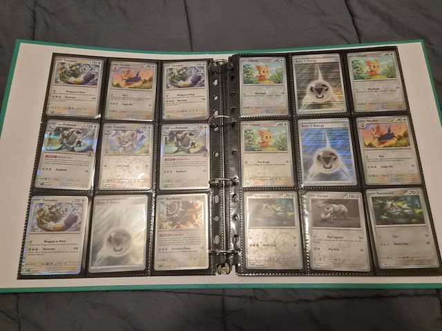 Grote pokémon collectie met veel glimmende, rares, vintage kaarten en 4 verzamelmappen - afbeelding 58 van  70