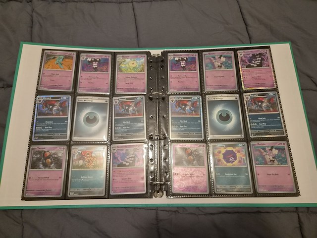 Grote pokémon collectie met veel glimmende, rares, vintage kaarten en 4 verzamelmappen - afbeelding 61 van  70