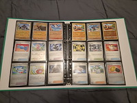 Grote pokémon collectie met veel glimmende, rares, vintage kaarten en 4 verzamelmappen - afbeelding 64 van  70