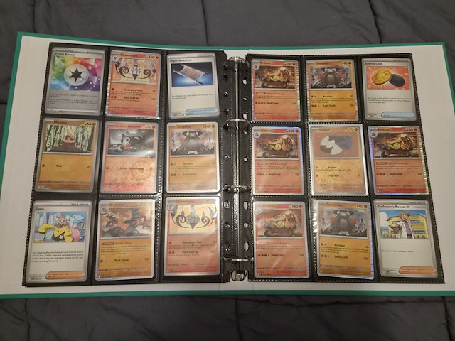 Grote pokémon collectie met veel glimmende, rares, vintage kaarten en 4 verzamelmappen - afbeelding 65 van  70