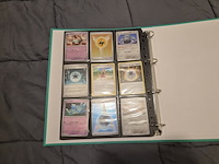Grote pokémon collectie met veel glimmende, rares, vintage kaarten en 4 verzamelmappen - afbeelding 68 van  70