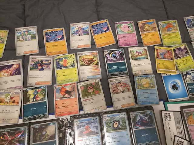 Grote pokémon collectie met veel glimmende, rares, vintage kaarten en 4 verzamelmappen - afbeelding 70 van  70
