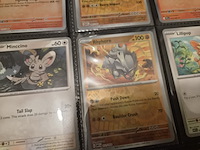 Grote pokémon collectie met vintage kaarten, rares, verzamelmap en opbergdozen - afbeelding 14 van  31