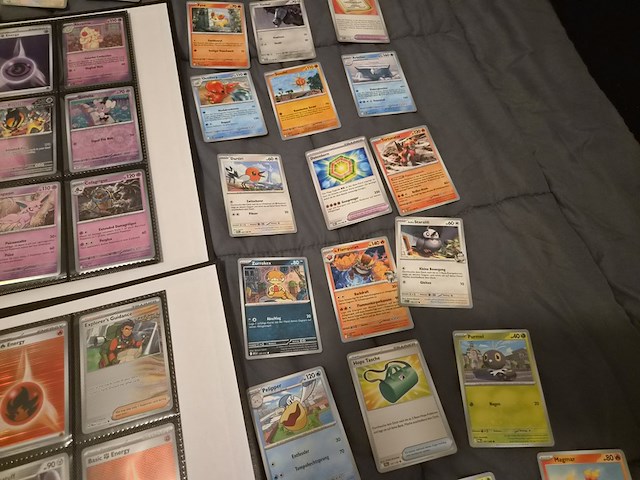 Grote pokémon kaartenverzameling met black bolt binder collection en mappen - afbeelding 5 van  46