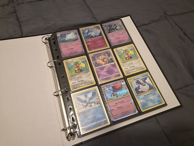Grote pokémon kaartenverzameling met black bolt binder collection en mappen - afbeelding 7 van  46