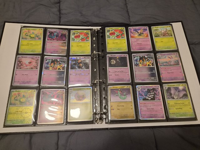 Grote pokémon kaartenverzameling met black bolt binder collection en mappen - afbeelding 10 van  46