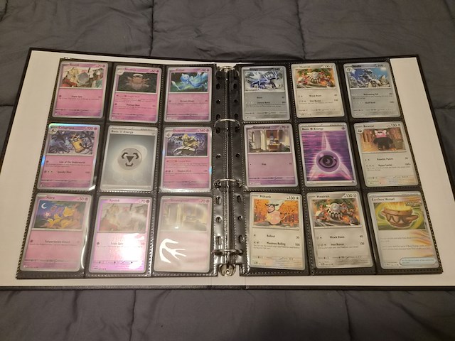 Grote pokémon kaartenverzameling met black bolt binder collection en mappen - afbeelding 15 van  46