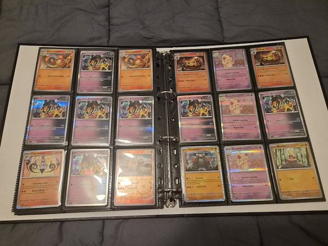 Grote pokémon kaartenverzameling met black bolt binder collection en mappen - afbeelding 20 van  46