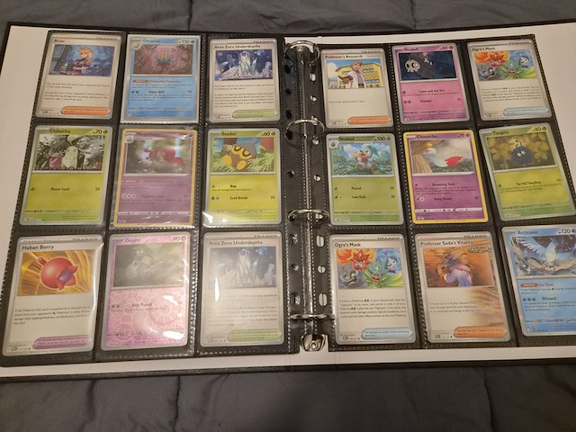Grote pokémon kaartenverzameling met black bolt binder collection en mappen - afbeelding 22 van  46