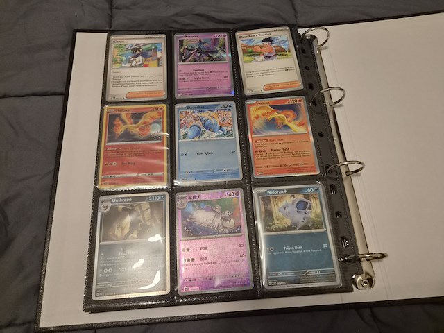 Grote pokémon kaartenverzameling met black bolt binder collection en mappen - afbeelding 25 van  46