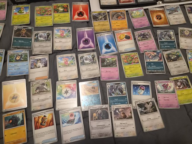 Grote pokémon kaartenverzameling met black bolt binder collection en mappen - afbeelding 34 van  46