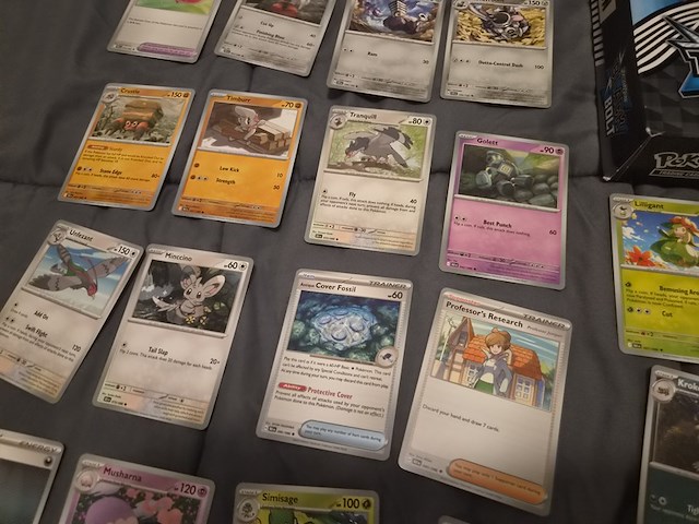 Grote pokémon kaartenverzameling met black bolt binder collection en mappen - afbeelding 43 van  46