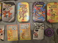 Grote pokémon verzameling – o.a. vintage kaarten, mappen en tins - afbeelding 4 van  65