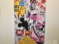Grote popart wanddecoratie - afbeelding 1 van  4