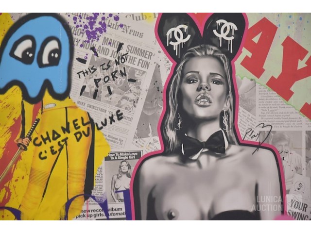 Grote popart wanddecoratie - afbeelding 2 van  4