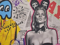 Grote popart wanddecoratie - afbeelding 2 van  4