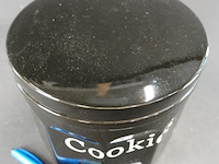 Grote porseleinen cookies/candypot - afbeelding 2 van  5