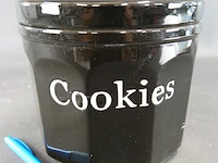 Grote porseleinen cookies/candypot