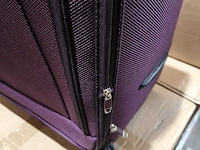 Grote reiskoffer, met cijferslot en op wielen royalty line, aubergine - afbeelding 5 van  7