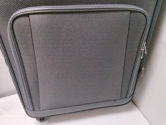 Grote reiskoffer op wielen met cijferslot royalty rolls, donker grijs - afbeelding 4 van  7