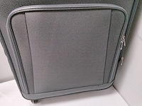 Grote reiskoffer op wielen met cijferslot royalty rolls, donker grijs - afbeelding 4 van  7