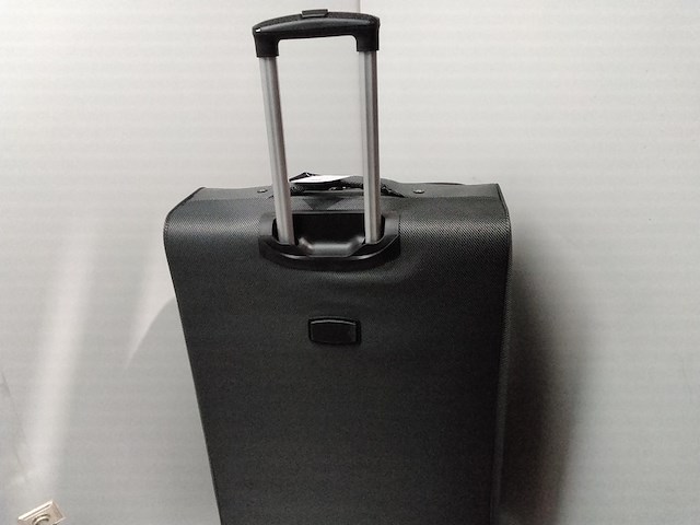 Grote reiskoffer op wielen met cijferslot royalty rolls, donker grijs - afbeelding 6 van  7