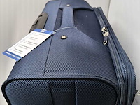 Grote reiskoffer, op wielen royalty rolls, blauw - afbeelding 3 van  4