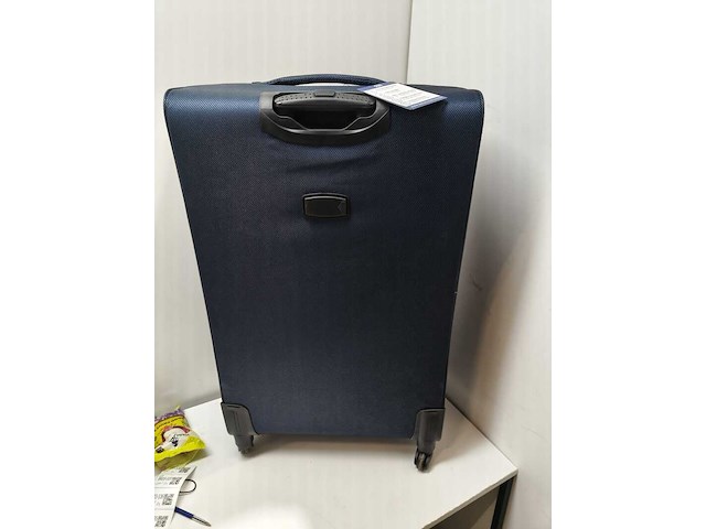 Grote reiskoffer, op wielen royalty rolls, blauw - afbeelding 4 van  4