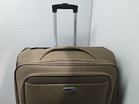 Grote reiskoffer, royalty rolls, navy - afbeelding 2 van  6