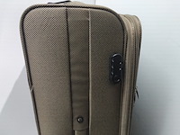 Grote reiskoffer, royalty rolls, navy - afbeelding 3 van  6