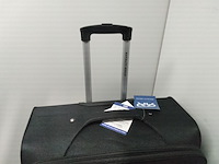 Grote reiskoffer, royalty rolls, zwart - afbeelding 2 van  6