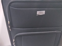 Grote reiskoffer, royalty rolls, zwart - afbeelding 3 van  6