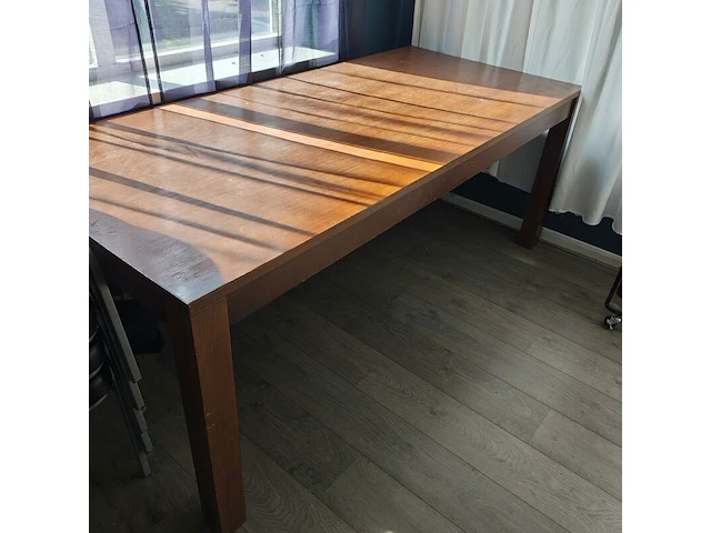 Grote tafel, bruin - afbeelding 1 van  4