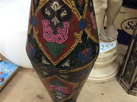 Grote vaas cloisonne h:52. - afbeelding 2 van  3