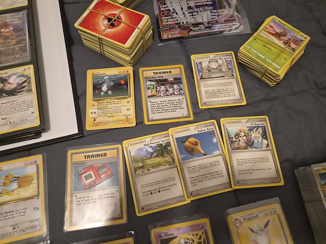 Grote verzameling pokémon kaarten, vele vintage kaarten, xl-kaarten, gevulde map en meer - afbeelding 2 van  29