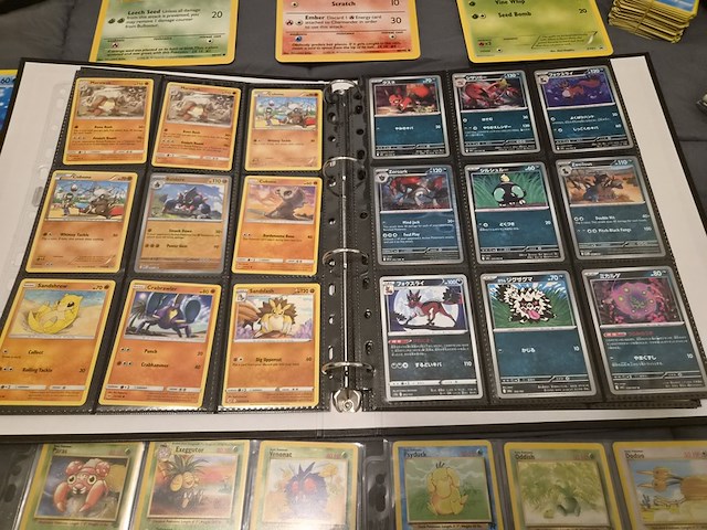 Grote verzameling pokémon kaarten, vele vintage kaarten, xl-kaarten, gevulde map en meer - afbeelding 9 van  29