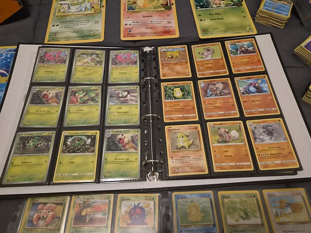 Grote verzameling pokémon kaarten, vele vintage kaarten, xl-kaarten, gevulde map en meer - afbeelding 11 van  29