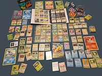 Grote verzameling pokémon kaarten, vele vintage kaarten, xl-kaarten, gevulde map en meer - afbeelding 1 van  29