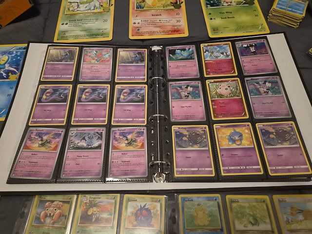 Grote verzameling pokémon kaarten, vele vintage kaarten, xl-kaarten, gevulde map en meer - afbeelding 13 van  29