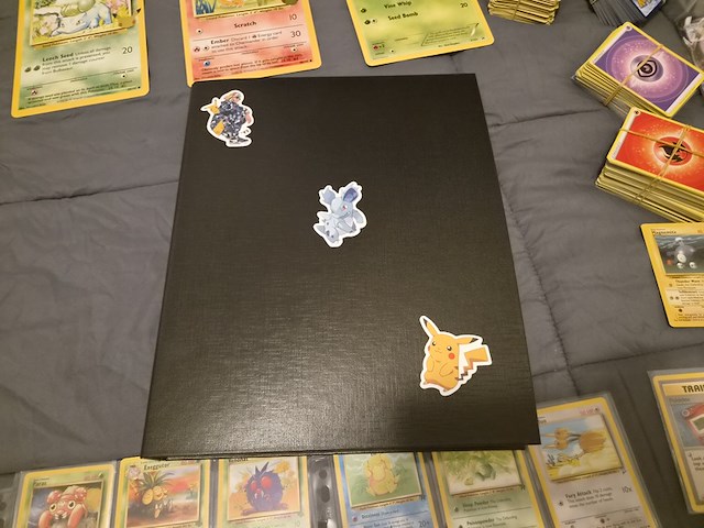 Grote verzameling pokémon kaarten, vele vintage kaarten, xl-kaarten, gevulde map en meer - afbeelding 22 van  29