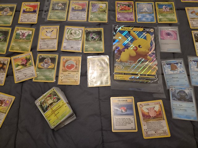 Grote verzameling pokémon kaarten, vele vintage kaarten, xl-kaarten, gevulde map en meer - afbeelding 23 van  29