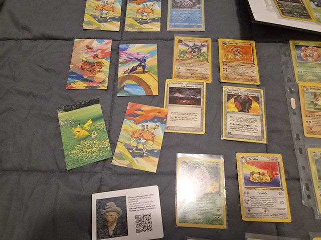 Grote verzameling pokémon kaarten, vele vintage kaarten, xl-kaarten, gevulde map en meer - afbeelding 25 van  29