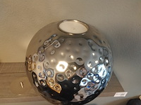 Grote verzilverde kaarsenbol fink silber - afbeelding 2 van  3